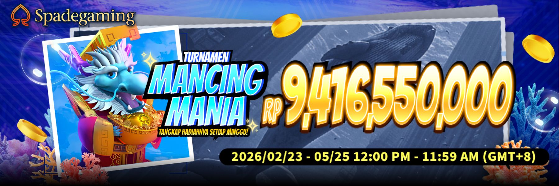 Turnamen Mancing Mania - Spadegaming